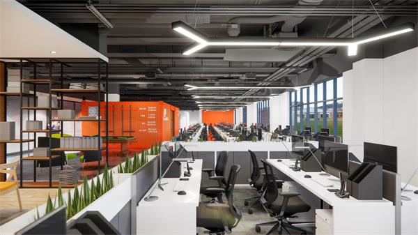 鴻泰信國際辦公區(qū)